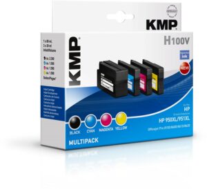 KMP H100V Multipack recycled mit Chip Tinten-Multipack 4-farbig