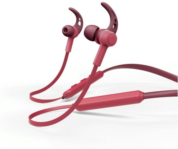Hama Neckband Bluetooth-Kopfhörer garnet