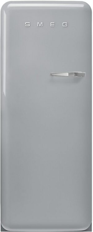 Smeg FAB28LSV5 Standkühlschrank mit Gefrierfach silber / D