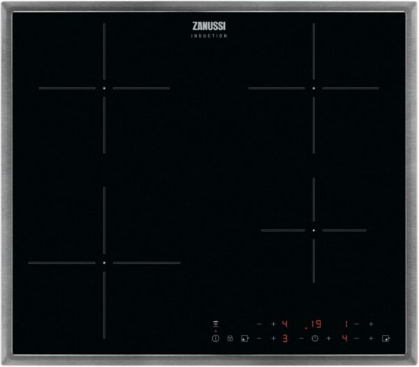 Zanussi ZITN643X Autark-Induktionskochfeld edelstahl