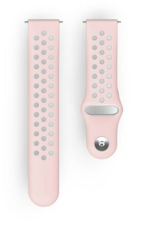 Hama Sportarmband für Fitbit Versa 2/Versa (Lite) grau/rosa