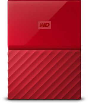 Western Digital My Passport (1TB) Externe Festplatte rot