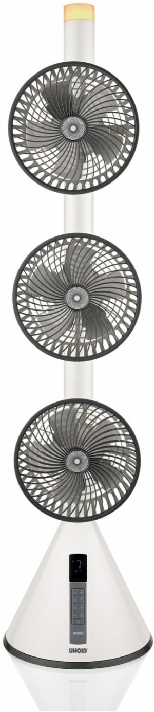 Unold 86790 Standventilator 360° weiß/grau