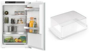 Siemens MK088KRE3A Einbau-Kühlschrank bestehend aus KI21RVFE0 + KSGGZM00 weiß / E