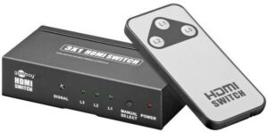 Hapena HDMI-Umschalter 3-fach Aktiv