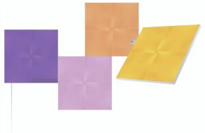 Nanoleaf Canvas Starter Kit 4 Light Squares Stimmungsleuchte / G