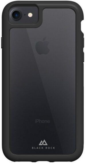 Black Rock Cover Robust Transparent für Apple iPhone 7/8/SE 2020 schwarz