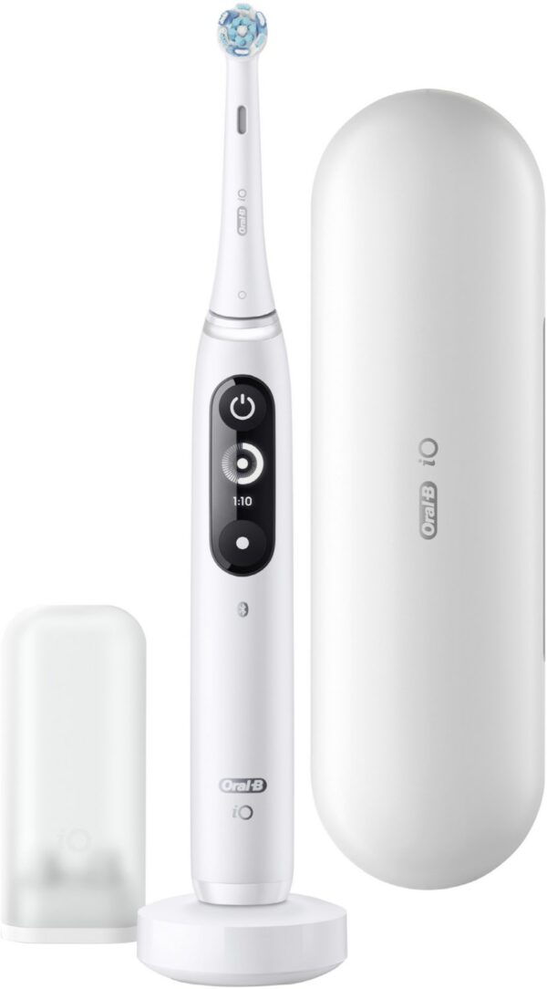 Oral-B IO Series 7N Elektrische Zahnbürste white alabaster