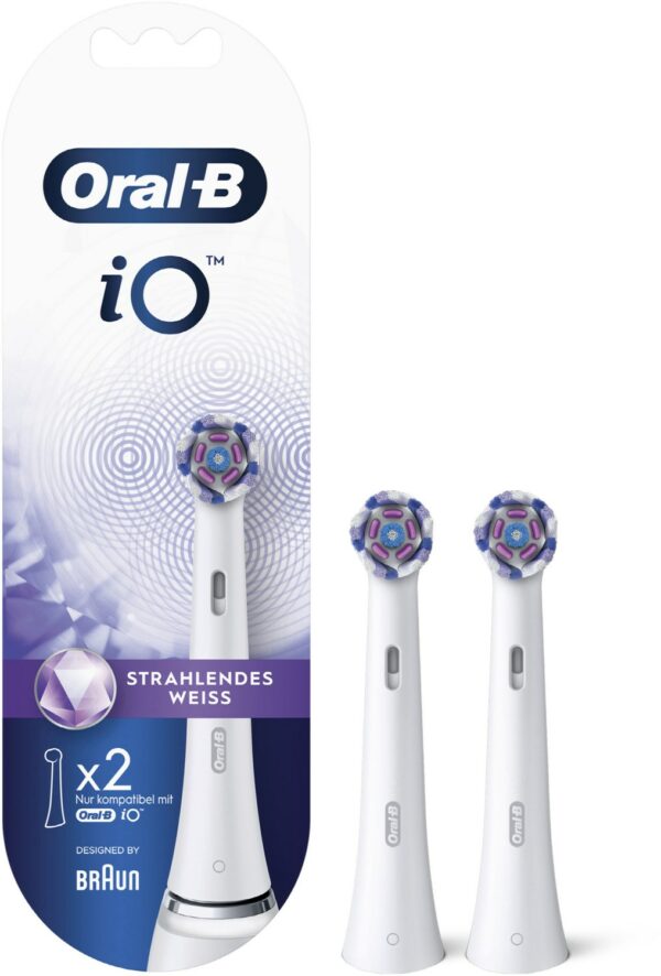 Oral-B EB iO Radiant White (2er) Aufsteckbürste