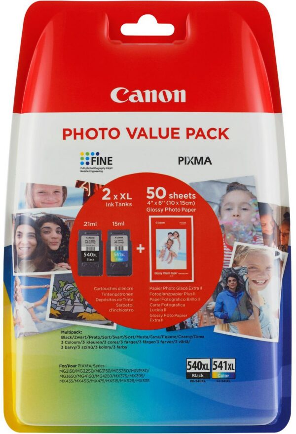 Canon PG-540 XL/CL541 XL Photo Value Pack