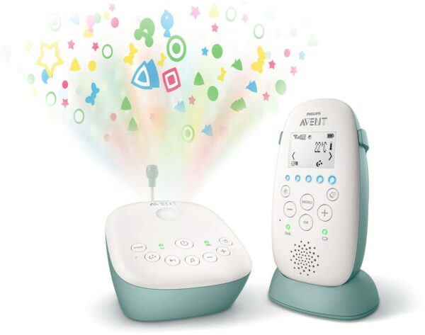 Philips SCD731/26 Dect Babyphone weiß/grün