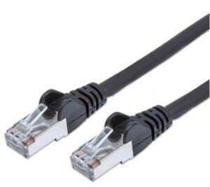 Intellinet Patchkabel mit Cat7-Rohkabel S/FTP schwarz (15m)