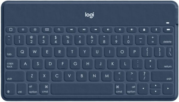 Logitech Keys-To-Go (DE) Bluetooth Tastatur für iPad/iPhone/Apple TV classic blue