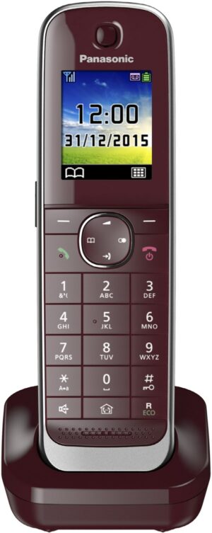 Panasonic KX-TGJA30EXR Schnurlos Solo-Handteil weinrot