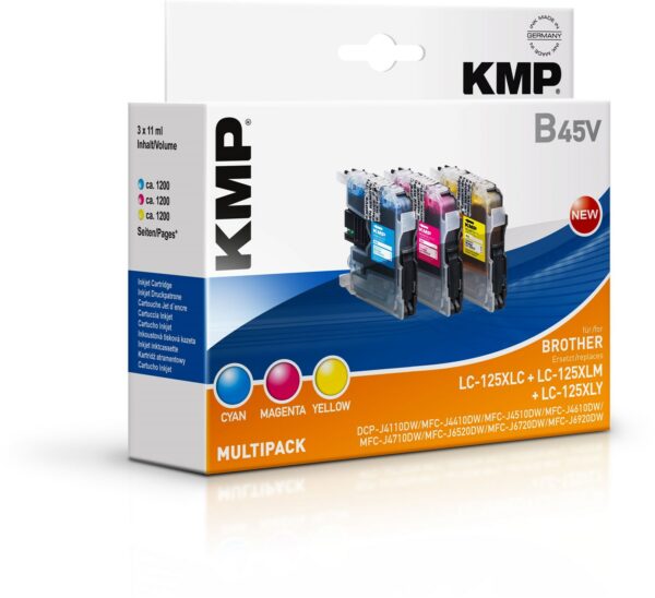 KMP B45V Multipack Tinten-Multipack 3-farbig