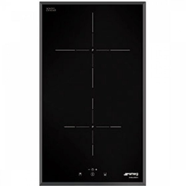 Smeg SI 5322 B Autark-Induktionskochfeld Facetten-Glasschliff