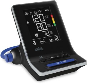 Braun BUA6350EU ExactFit Oberarm-Blutdruckmessgerät schwarz