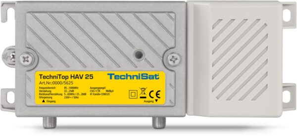 Technisat TechniTop HAV 25 Breitbandverstärker silber