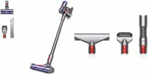 Dyson SET V8 Motorhead + Quick Release Akku-Stielsauger nickel/titan