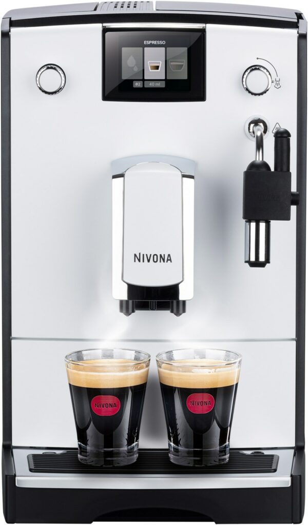 Nivona CafeRomatica NICR 560 Kaffee-Vollautomat white line/Chrom