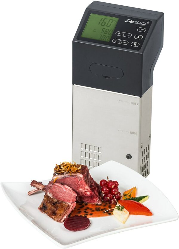 Steba SV 100 Sous-Vide Garer edelstahl/schwarz