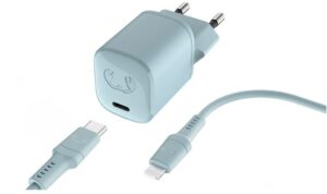 Fresh ´n Rebel USB-C Mini Charger (20W) inkl. Lightning Kabel (2m) Dusky Blue