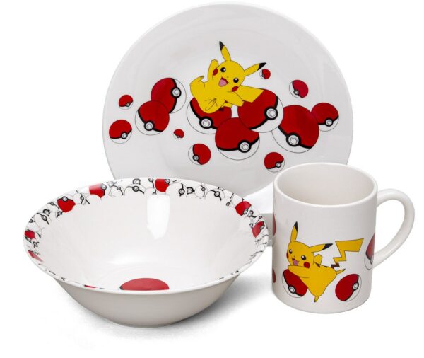 joojee Pikachu 1 Frühstücksset