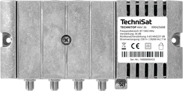 Technisat TechniTop HAV 36 Breitbandverstärker silber