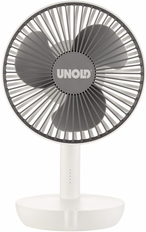 Unold 86710 Tischventilator Breezy weiß/anthrazit