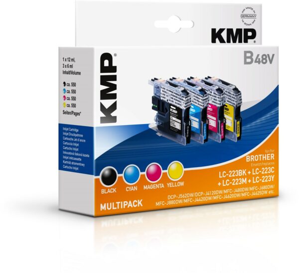 KMP B48V Multipack 4-farbig