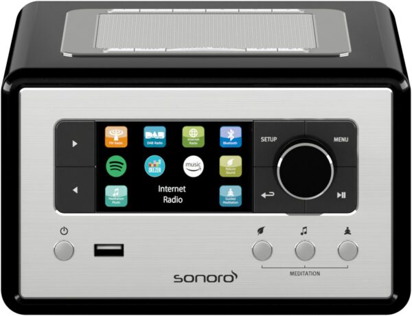 Sonoro Relax Internetradio schwarz