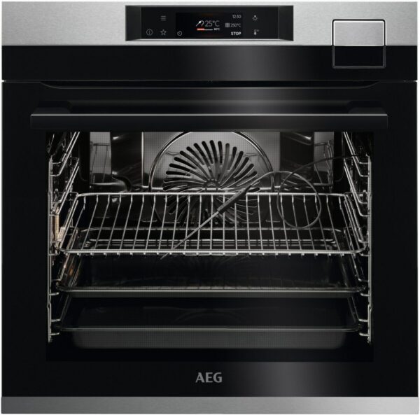 AEG BSE79228BM Elektro-Backofen mit Dampfgarer edelstahl/cleansteel