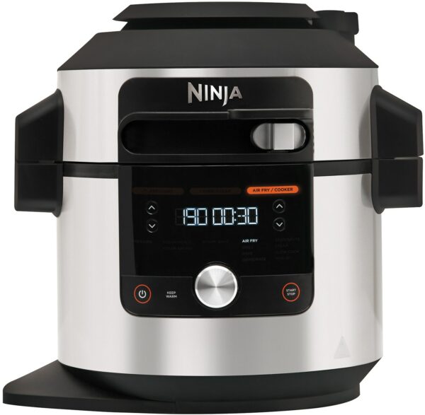 Ninja OL650EU Foodi Max 12-in-1 Multikocher edelstahl/schwarz