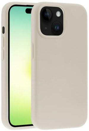 Vivanco Mag Hype Cover für iPhone 15 Plus beige