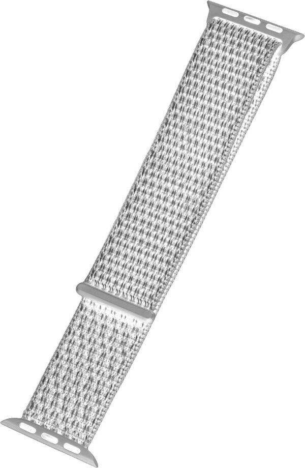 Peter Jäckel Watch Band Nylon für Apple Watch (44mm/42mm) weiß