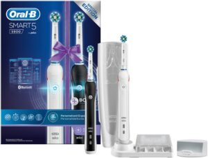 Oral-B SMART 5900 mit 2. Zahnbürste weiß+schwarz