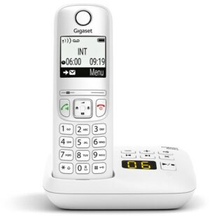 Gigaset A690A Schnurlostelefon mit Anrufbeantworter weiß