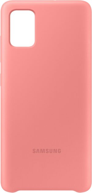 Samsung Silicone Cover für Galaxy A51 pink