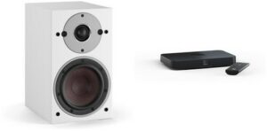 Dali Oberon 1 C /Stück Regallautsprecher + Sound Hub Compact weiß