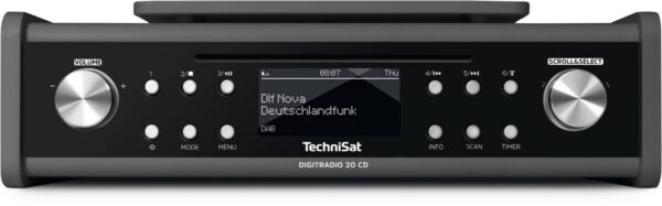 Technisat DigitRadio 20 CD CD/Radio-System anthrazit