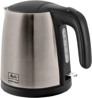 Melitta Prime Aqua mini Wasserkocher metallic grey