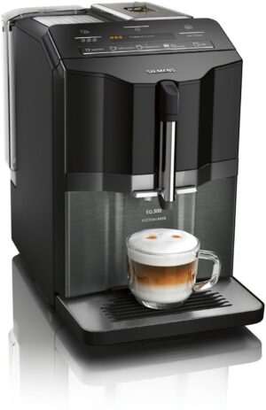 Siemens TI355F09DE Kaffee-Vollautomat Klavierlack schwarz