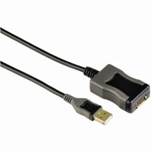 Hama USB-2.0-Verlängerungskabel (5 m) schwarz