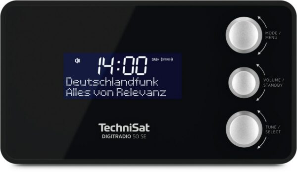 Technisat DigitRadio 50 SE Uhrenradio schwarz