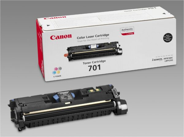 Canon 701 BK Toner schwarz