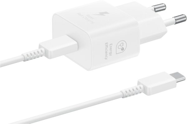 Samsung USB Type-C Ladegerät (25W) inkl. USB Type-C Kabel weiß