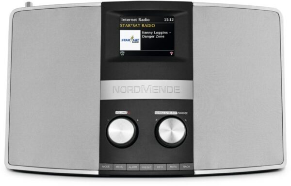 Nordmende Transita 400 Internetradio schwarz/silber