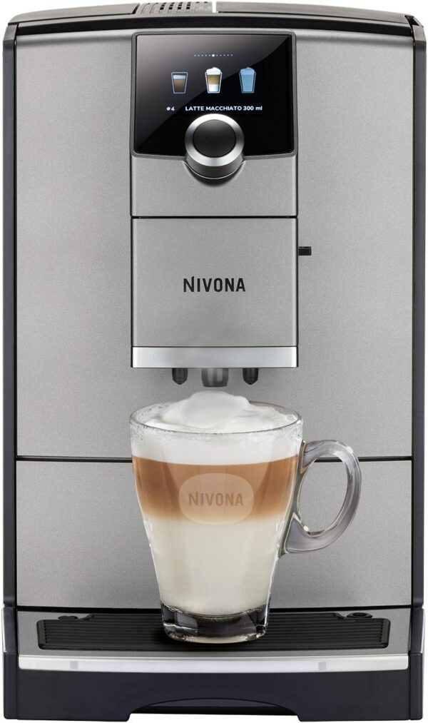 Nivona CafeRomatica NICR 795 Kaffee-Vollautomat titan/chrom