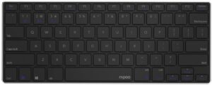 Rapoo E6080 Ultra-Slim Bluetooth Tastatur schwarz