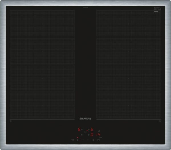 Siemens EY645CXB6E Glaskeramik-Induktions-Kochfeld edelstahl
